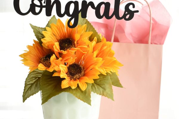 DIY graduation gift ideas - Flowers